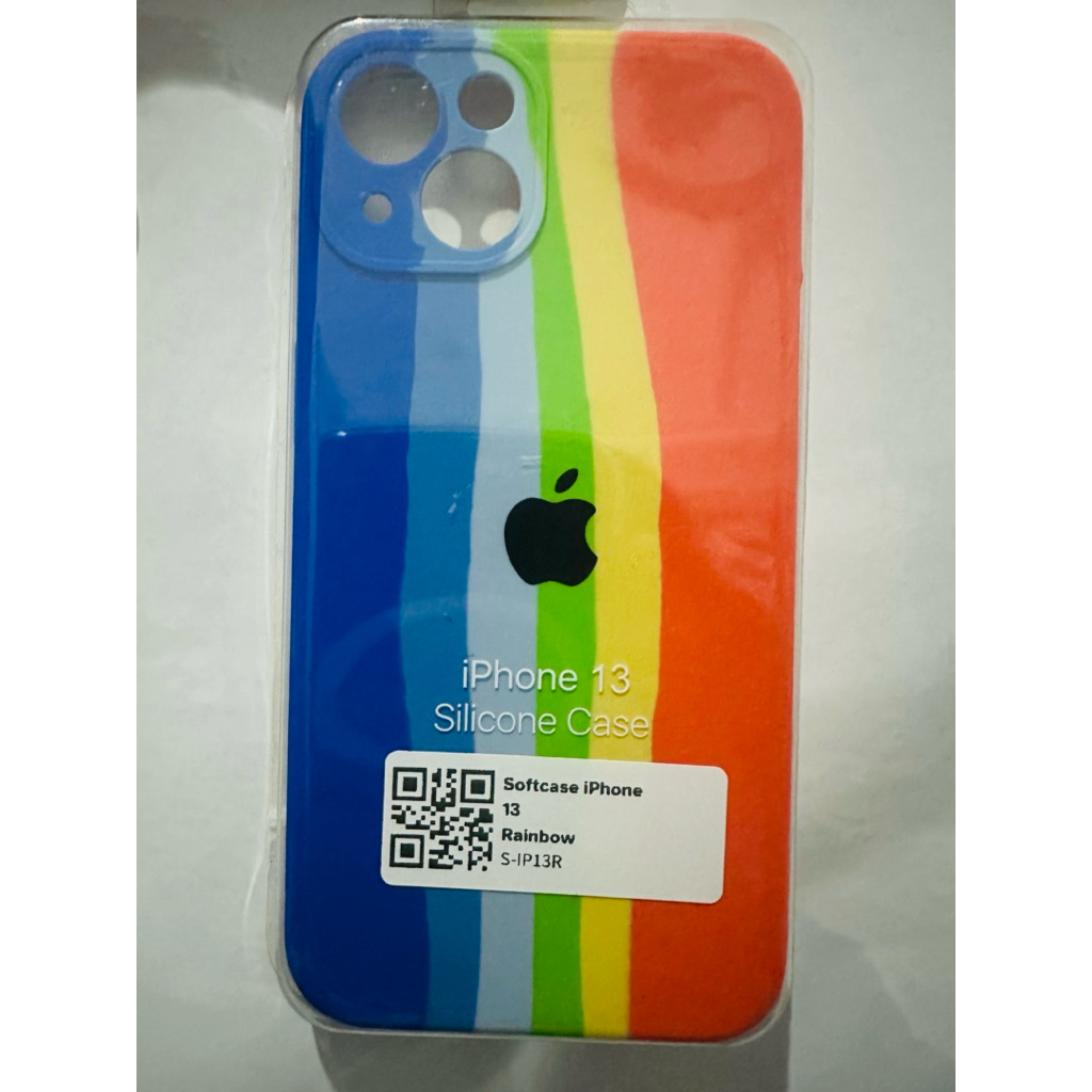 Case Iphone 13 Rainbow Baru Segel Murah
