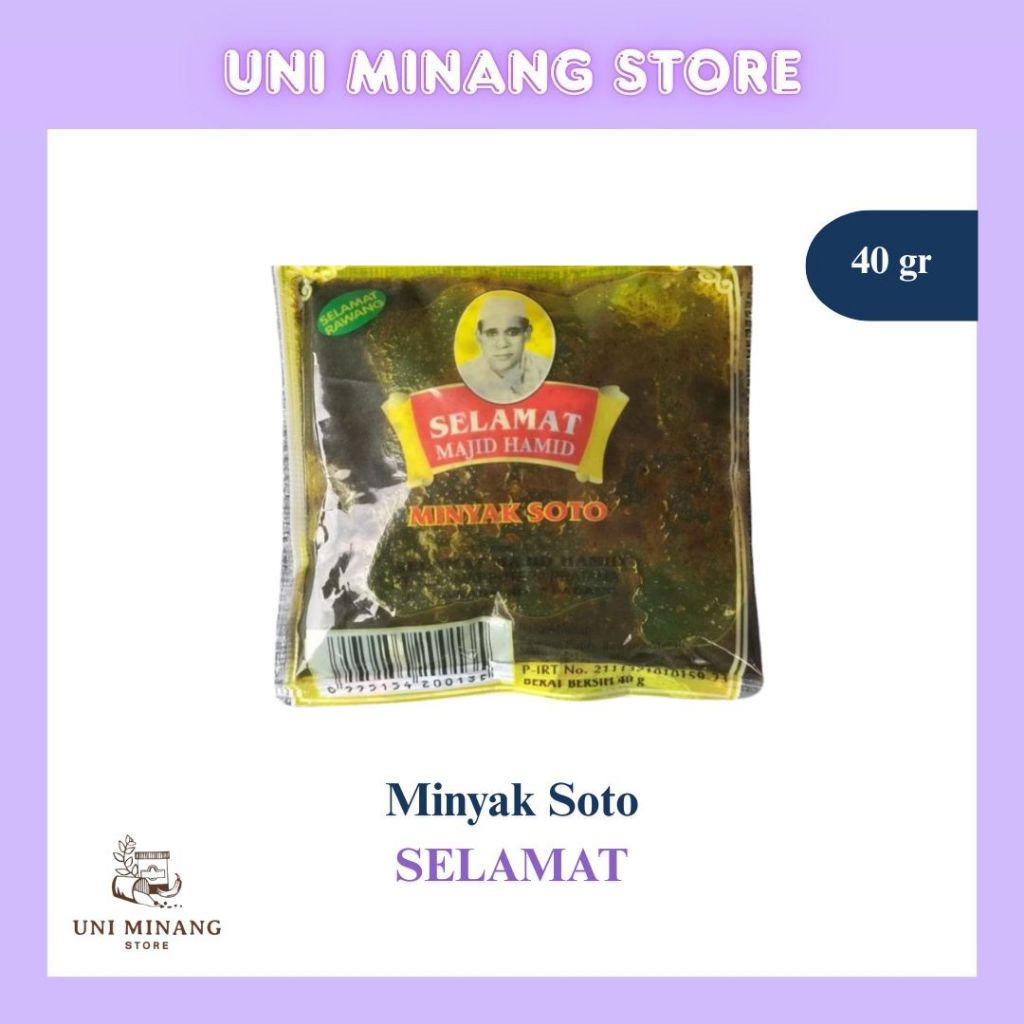 

Minyak Soto – SELAMAT 40 gr