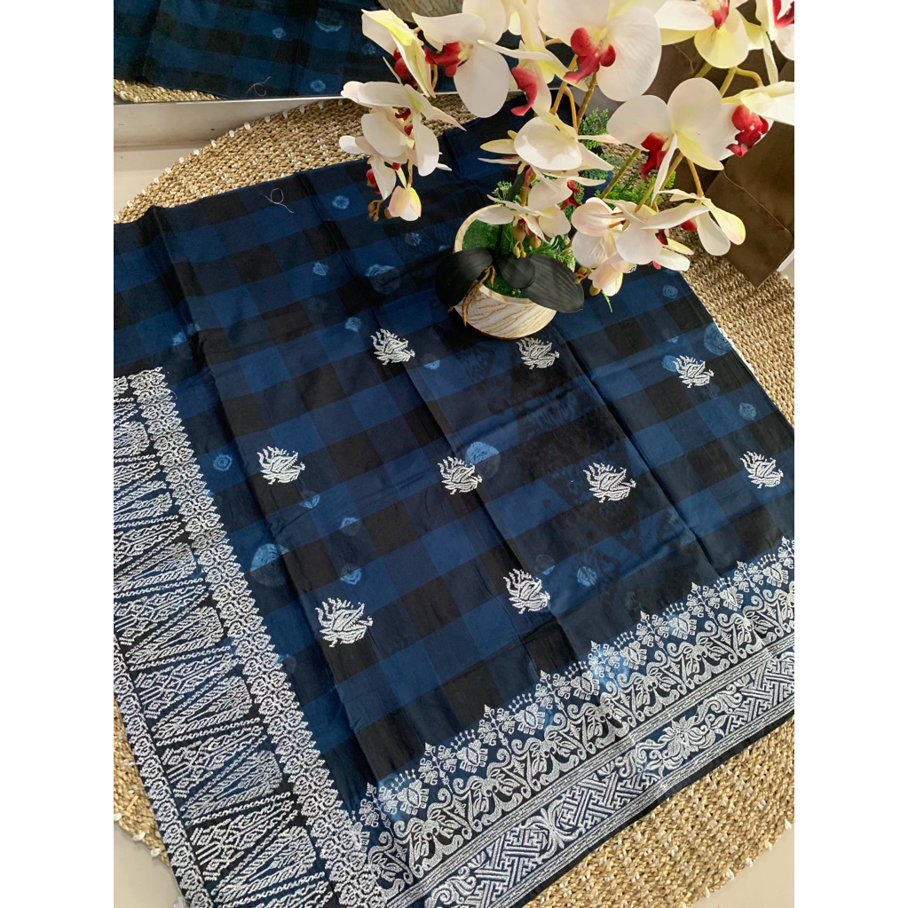 kamen endek bordir lembaran