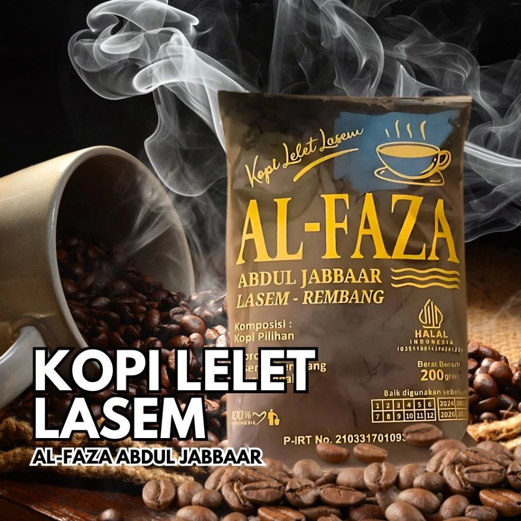 

Kopi Lelet Khas Lasem Al Faza Abdul Jabbar | Netto 100 GR & 200 GR & 250 GR | Kopi Lelet Kentel & Enak | Kopi Lelet Lasem