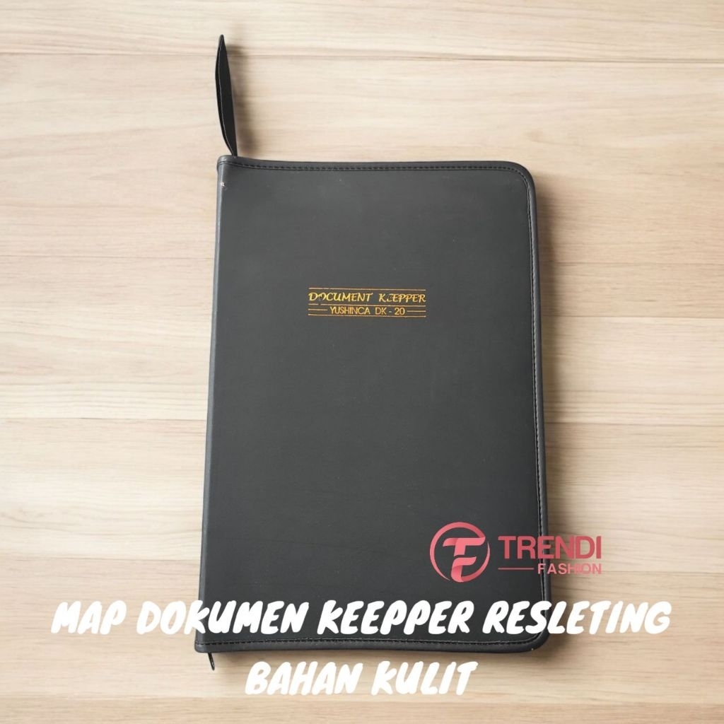 

Map Dokumen Keepper Resleting Bahan Kulit Isi 20 Lembar