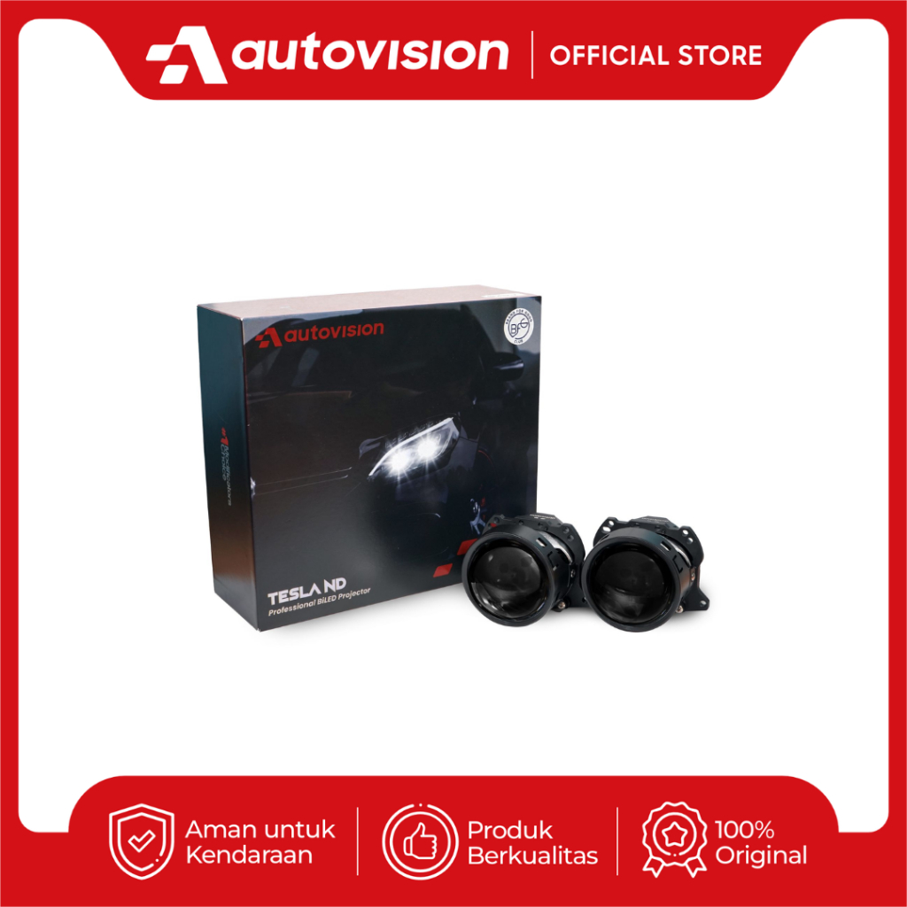 Headlamp BiLED/Projector 3.0" TESLA ND 140W 5800K