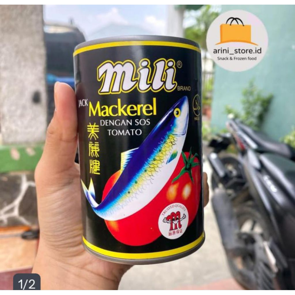 

Sarden MILI 425 gram (isi ikan besar dan panjang )