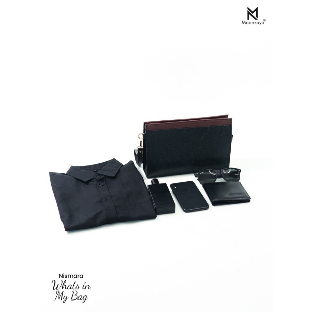 OFFICIAL MOONZAYA - CLUTCH NISMARA BY MOONZAYA CLUTCH UNISEX CLUTCH WANITA CLUTCH PRIA CLUTCH