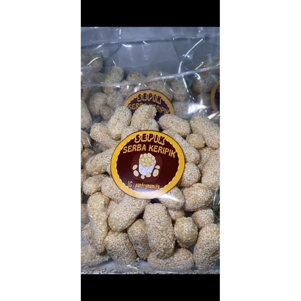 

Manco wijen kecil enak gurih manis legit cemilan