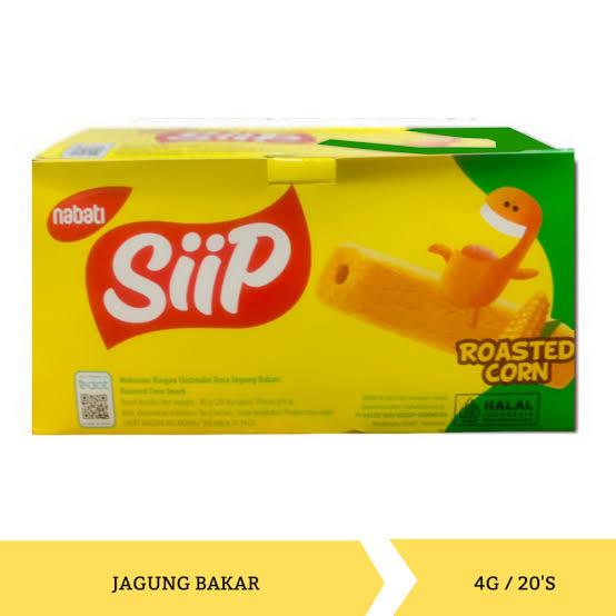 

Richeese Nabati Siip Roasted Corn 4 Gram [20 pcs / Box]