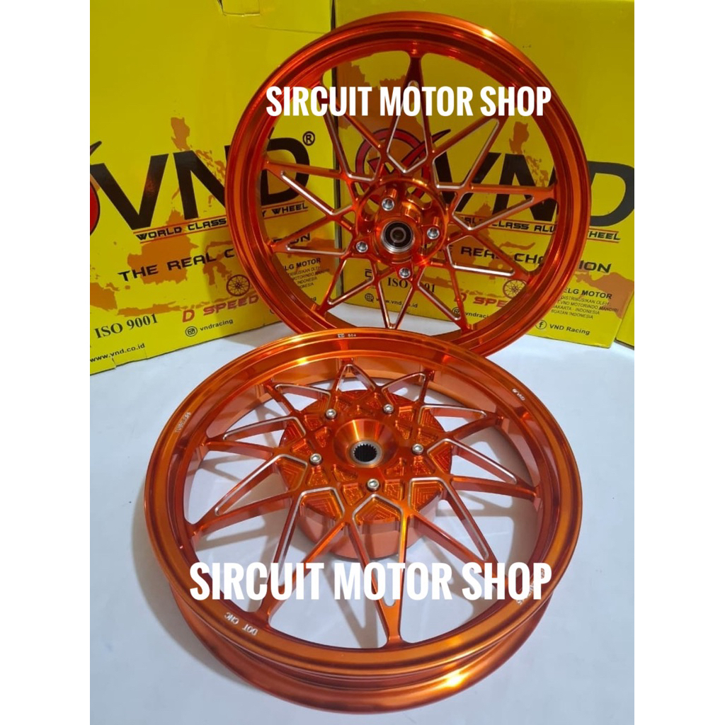 VELG VND D SPEED BEAT SCOOPY VARIO110 & VELG VND D SPEED BINTANG RING 14 VARIO BEAT