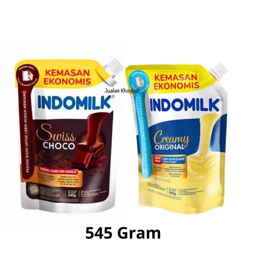 

545gr Indomilk Kental Manis Creamy Original - Susu Kental Manis Swiss Choco