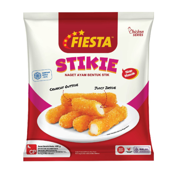 

FIESTA CHICKEN STIKIE 400GR