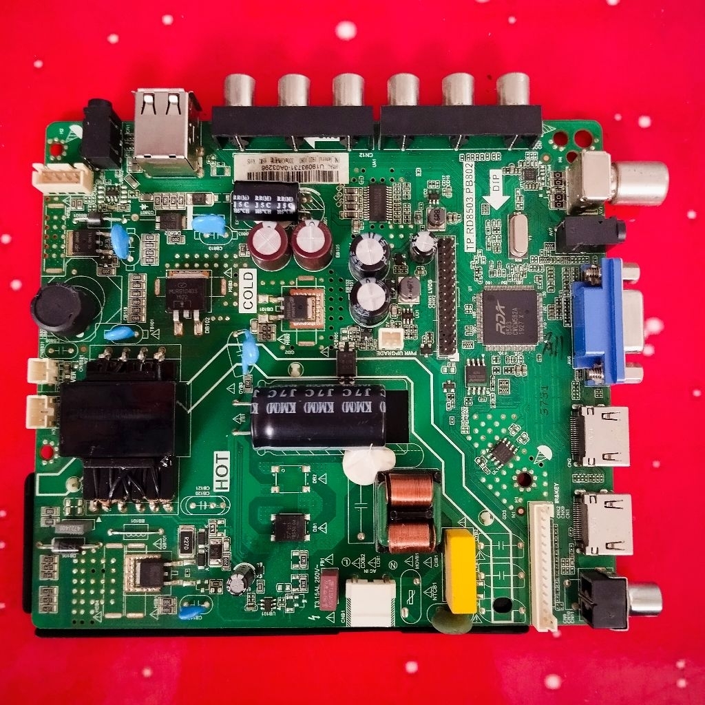 Mainboard ori mobo mb tv Ikon IK-E40DM normal