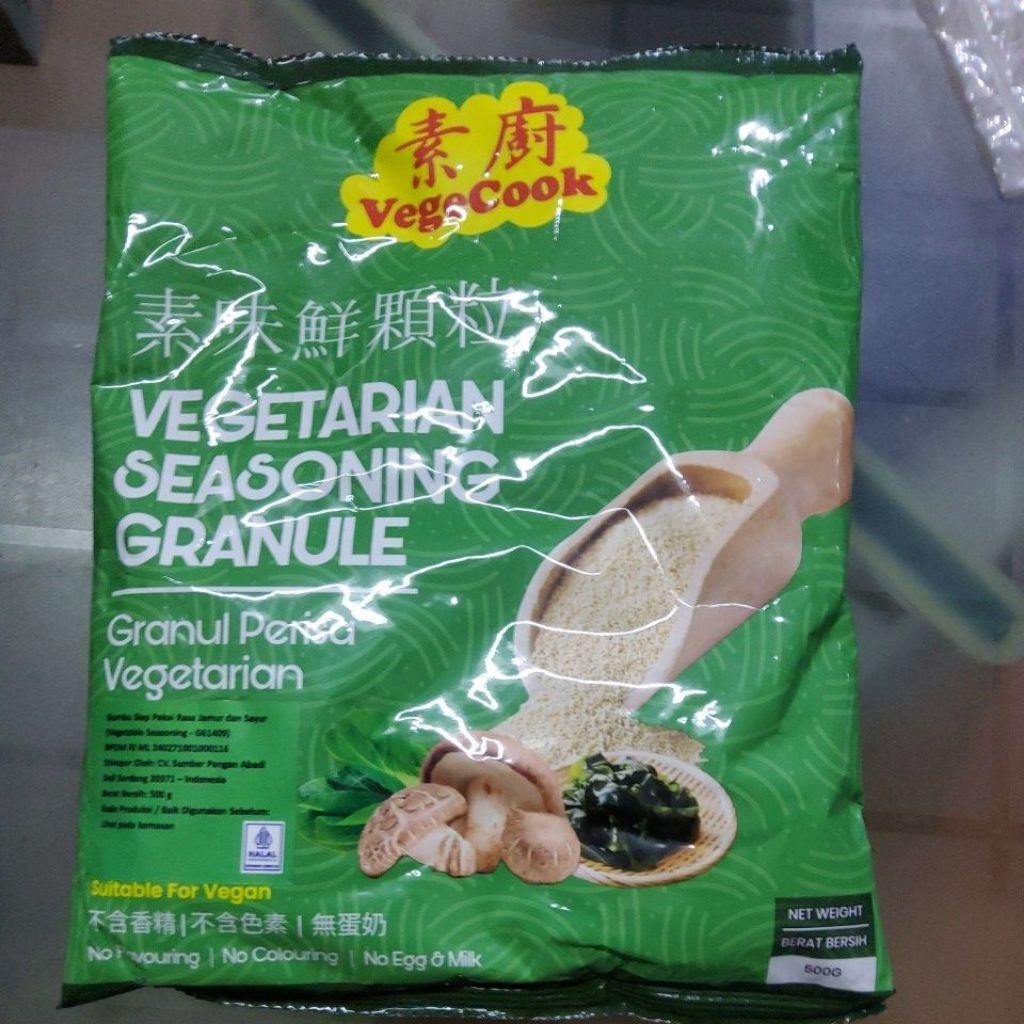 

Vegecook Vegetariaian Seasoning Granule Kaldu Jamur