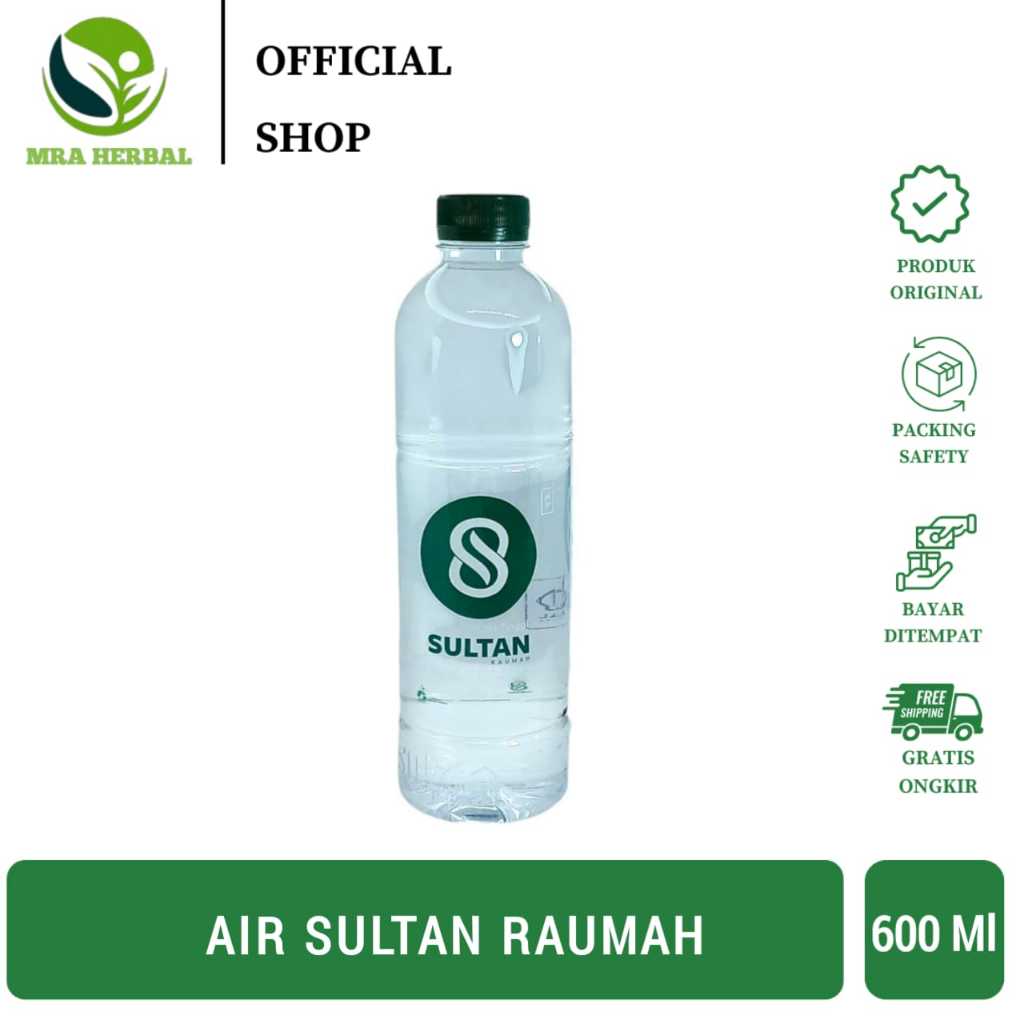 

Air Sultan 600 Ml | Air Kesehatan pH Tinggi | Air Mineral Alkali pH Tinggi