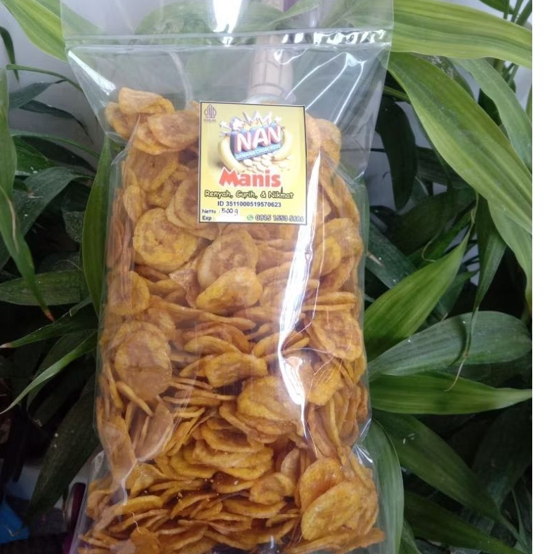 

Manis Keripik Pisang Renyah 500g