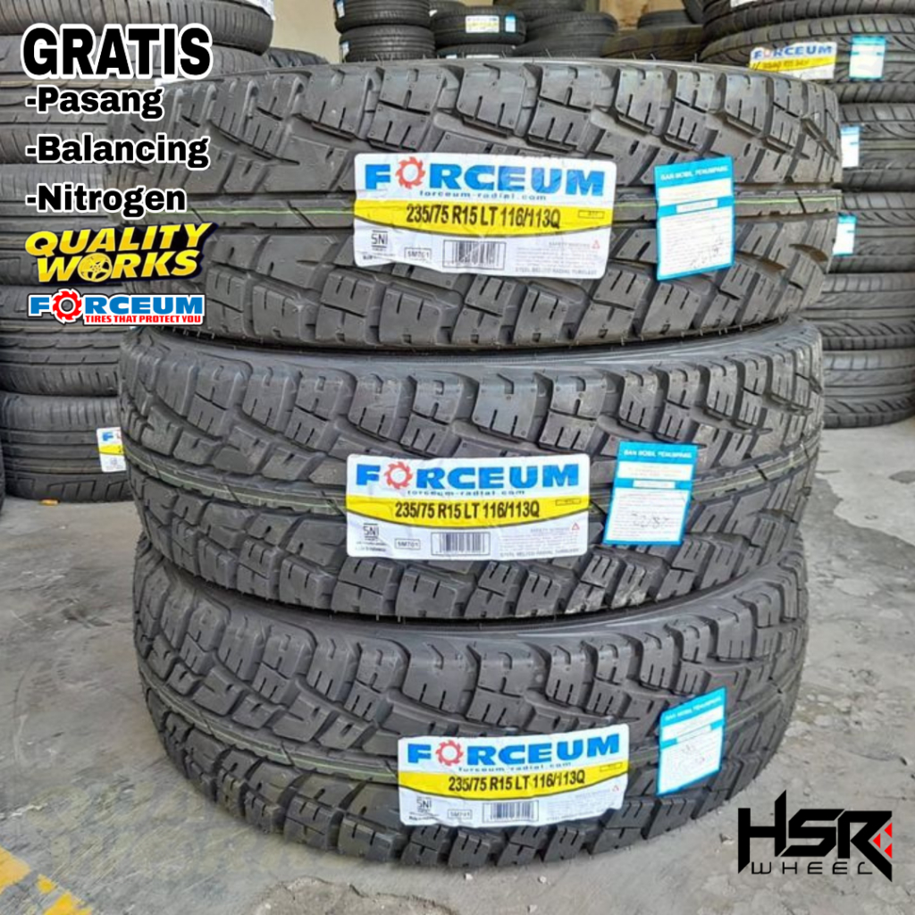 BAN MOBIL ESCUDO, FEROZA, TAFT, 235 75 R15 FORCEUM ATZ BAN MOBIL AT 235/75 R15