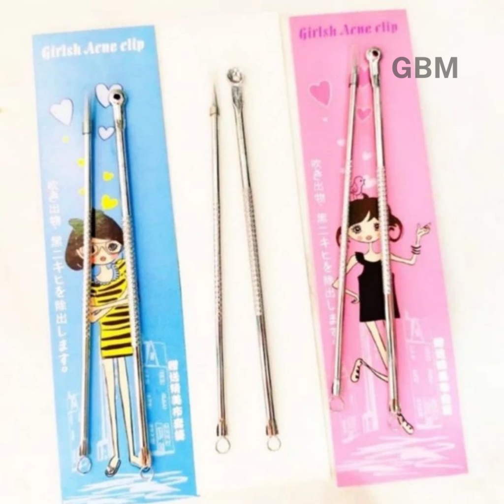 ALAT PEMBERSIH KOMEDO ALAT PENCET KOMEDO ISI 2 PCS KOMEDO PEMBERSIH KOMEDO