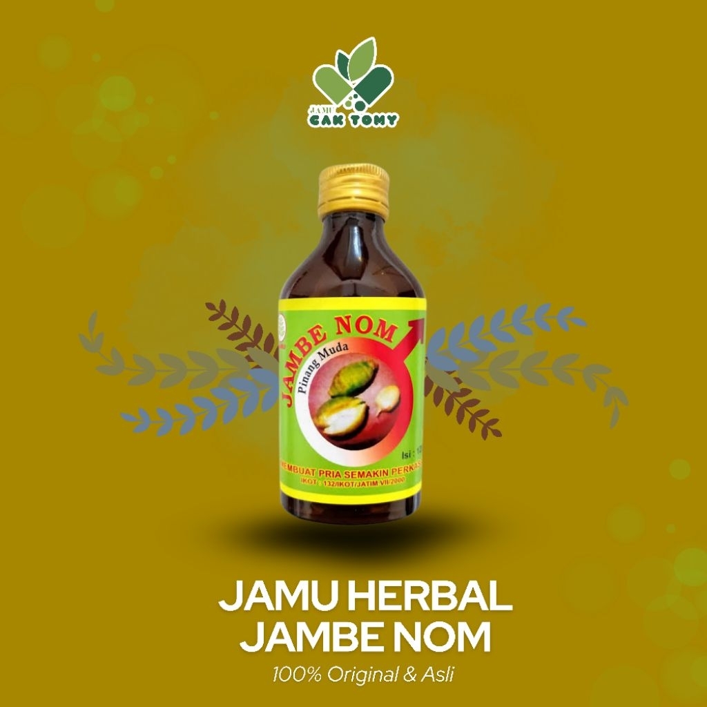 JAMBE NOM - JAMU HERBAL KHUSUS PRIA DEWASA 100% ORIGINAL & ASLI