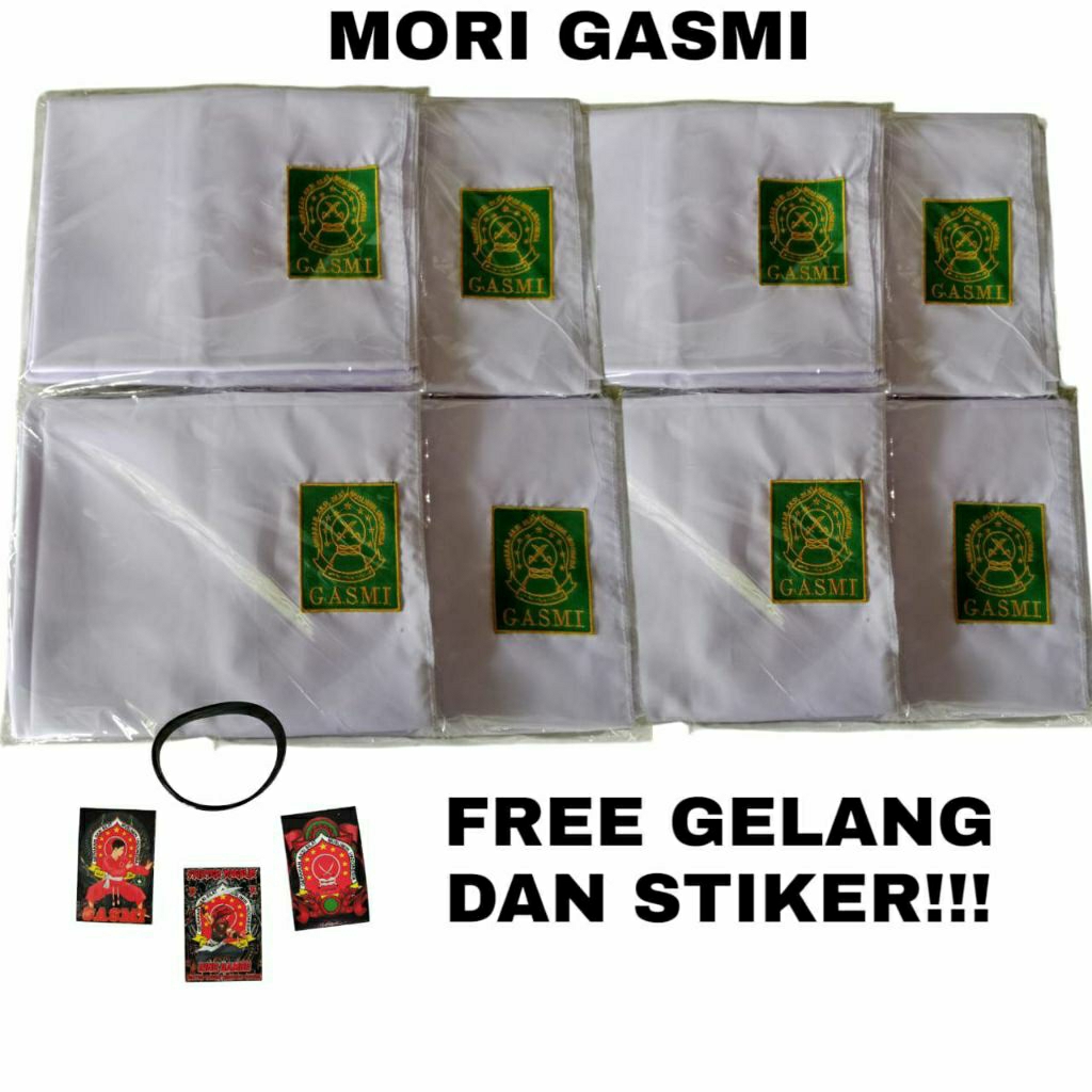 MORI GASMI / SABUK GASMI / SABUK MORI GASMI / SABUK GASMI PUTIH / SABUK PUTIH GASMI PANJANG 3 METER 