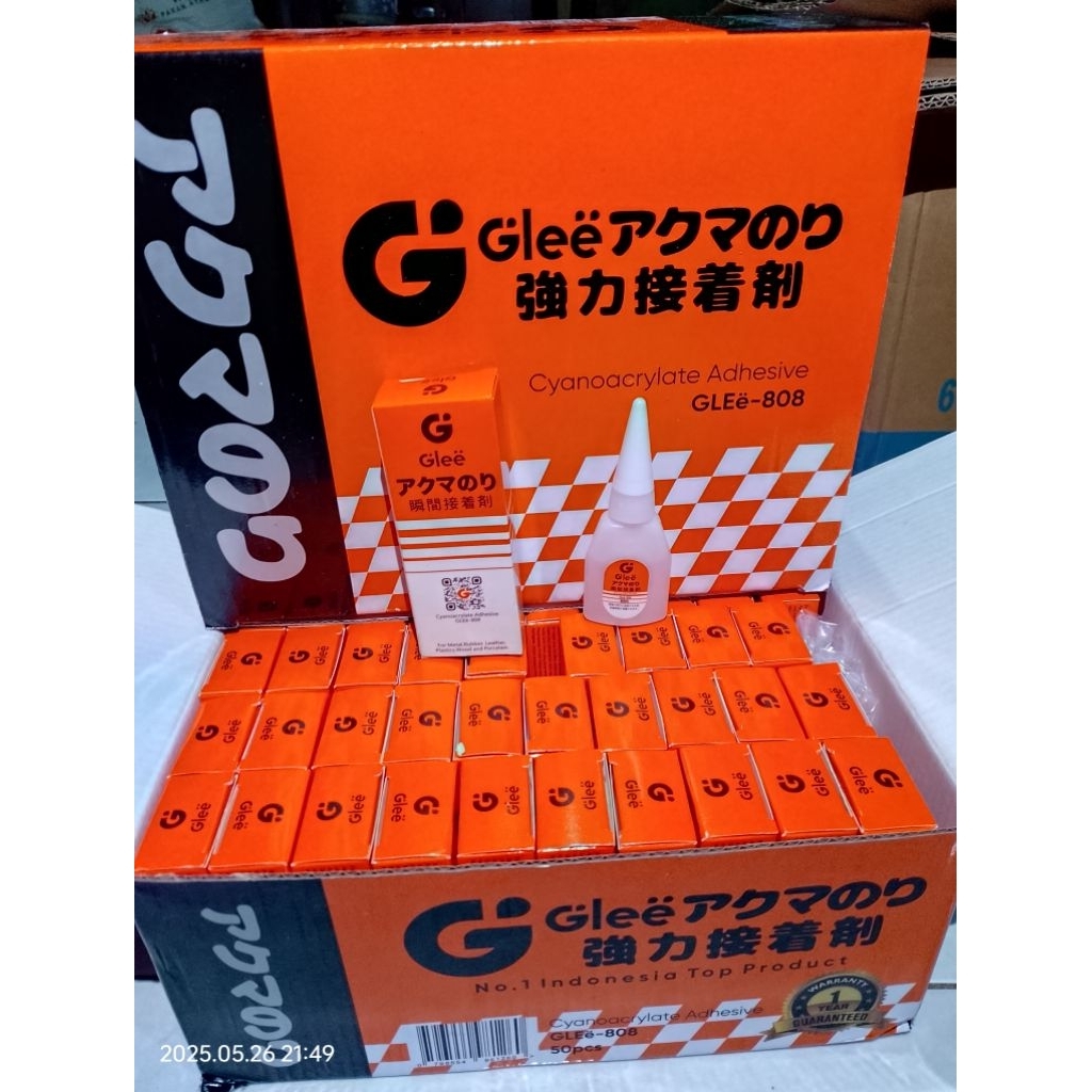 

lem G 1 box isi 50 pcs.