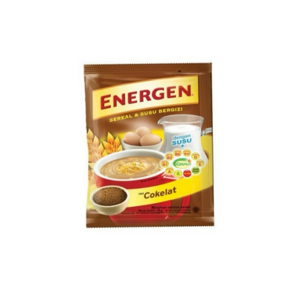 

ENERGEN SUSU SEREAL BERGIZI RASA COKLAT ISI 5/10