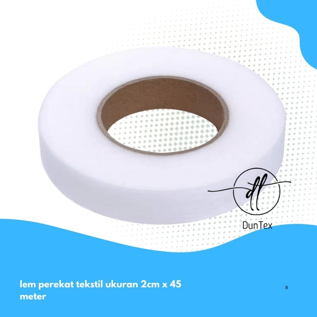 Bersama_Bumi Perekat Textile Lem Textile Lemsom Lebar 2 Cm X 50