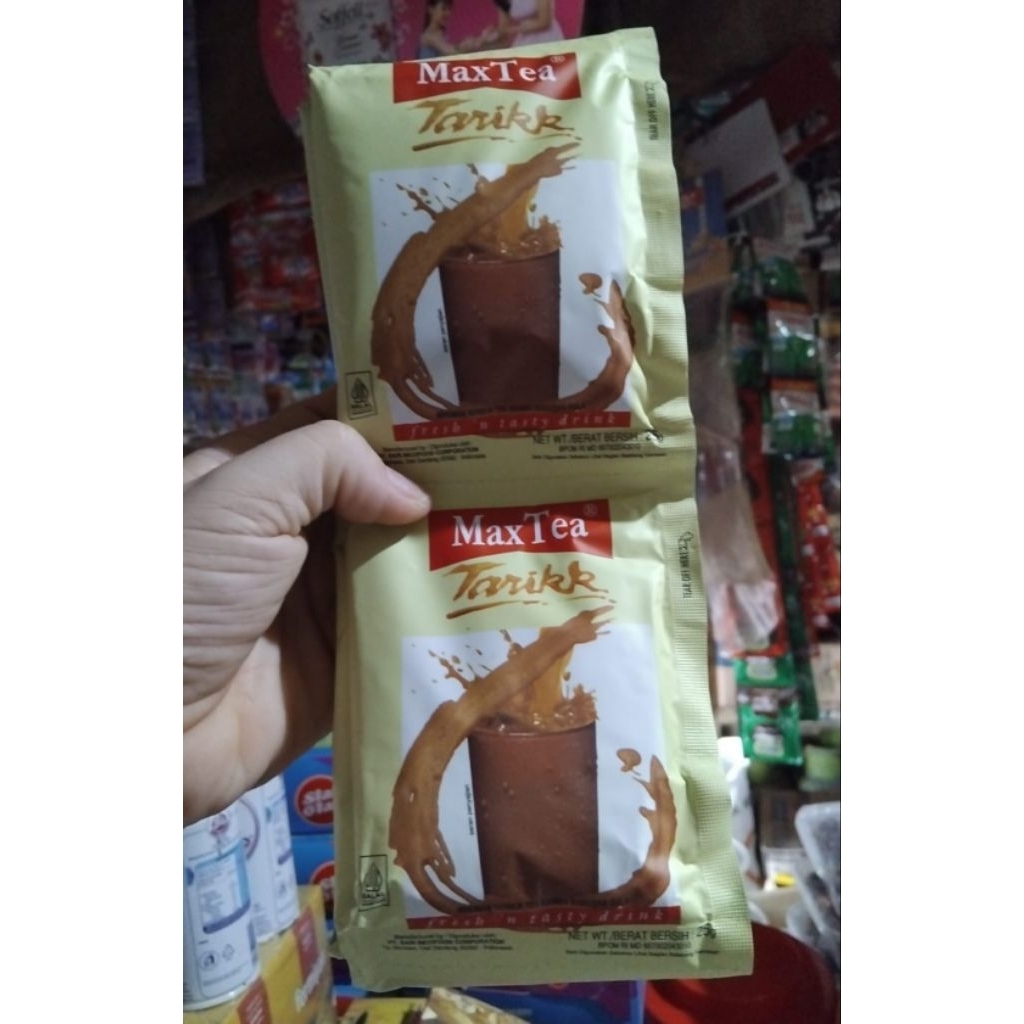 

Max tea teh tarik, teh tarik rencengan, teh tarik sachet, teh instant, teh