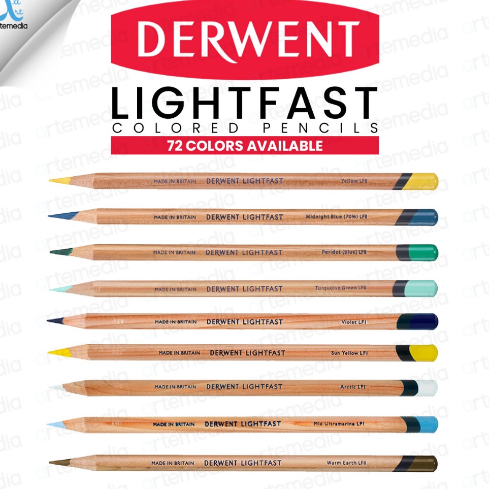 

Derwent Lightfast Pencil Color Pensil Warna Satuan KODE E3K5