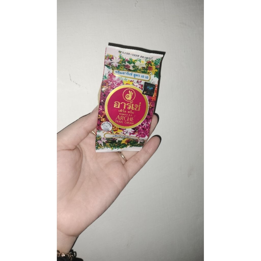 Ori thai Formula AA arche pearl cream/foundation/jerawat/anti aging/face cream/cream muka thailand