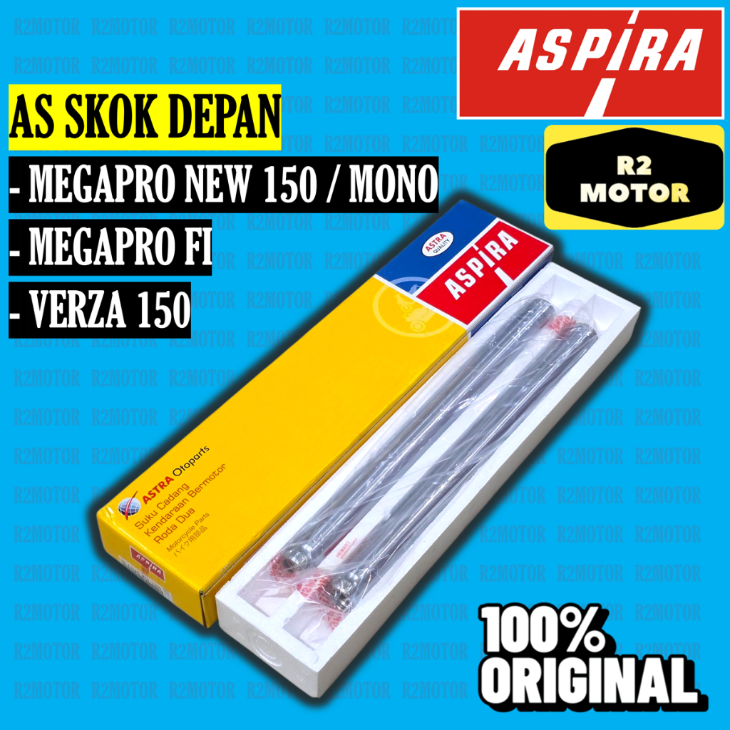 Aspira As Skok Shock Depan Kye Megapro New 150 Mono Fi Verza 150 Original Astra Otoparts Pipe Comp