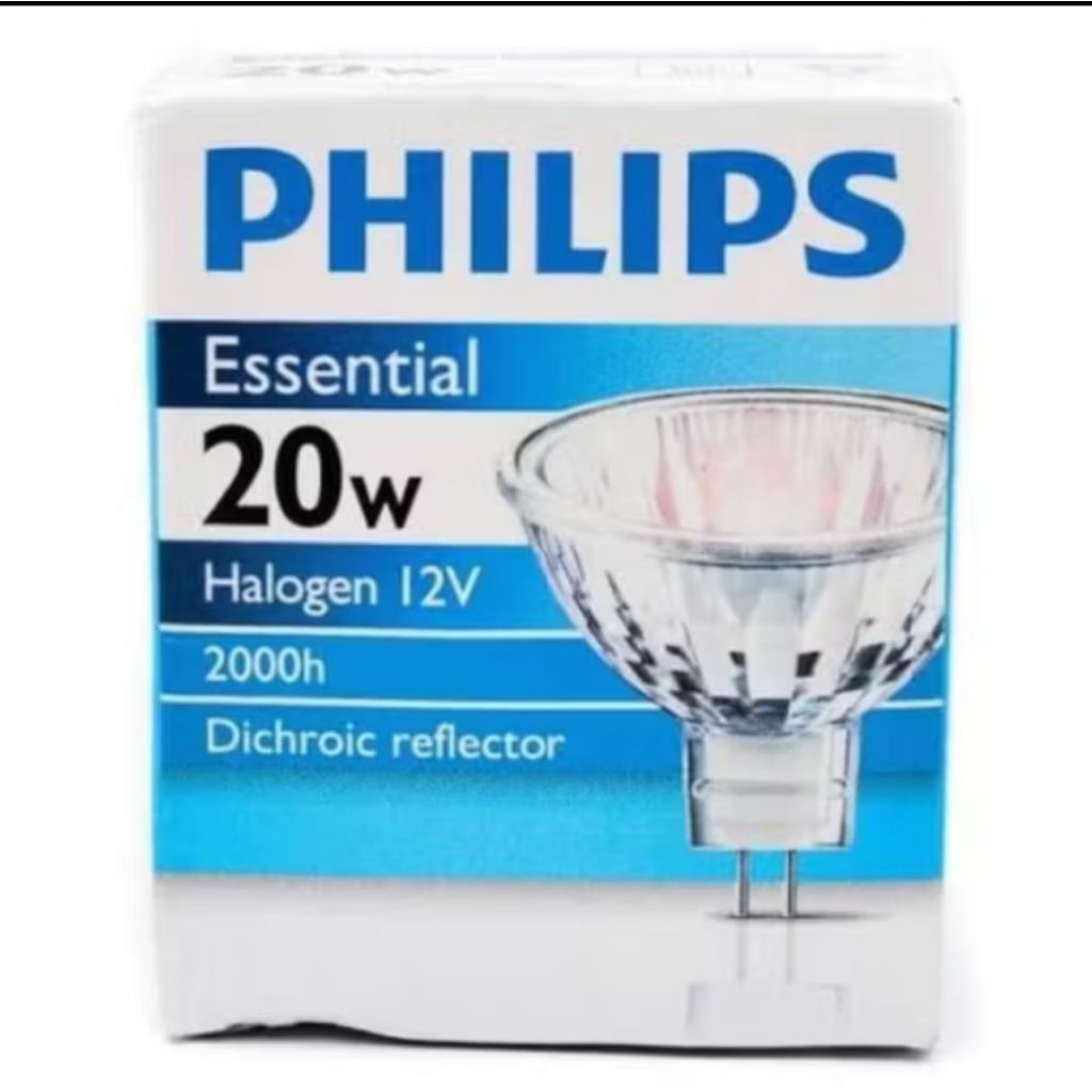 Philips Halogen Mangkok MR16 20w 12v Philips