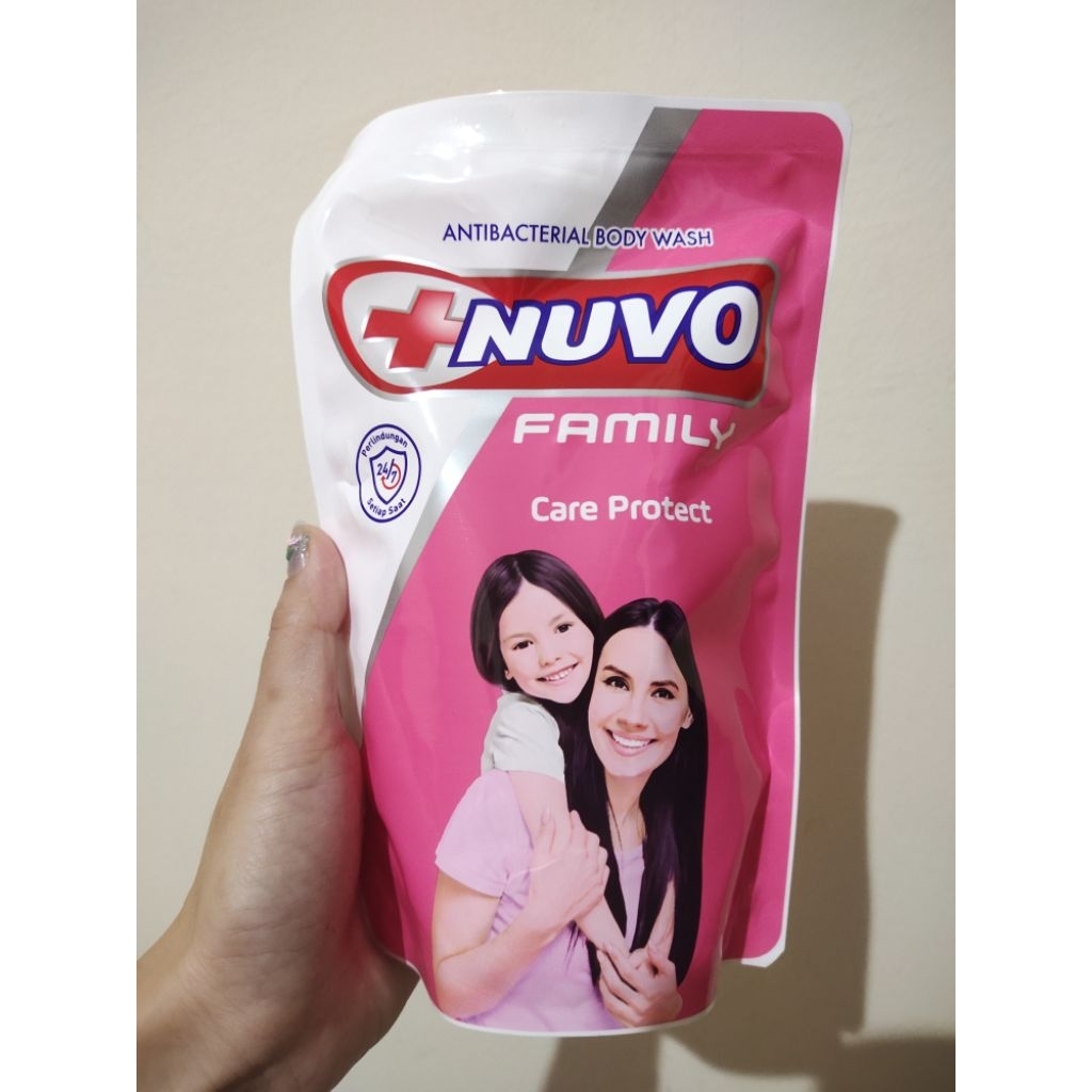 Nuvo Body Wash 400 ml / Sabun Mandi cair Nuvo 400 ml Reffil / Nuvo Sabun Cair 400 ml