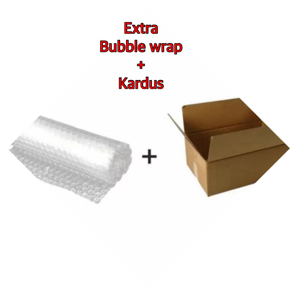 

EXTRA Bubble Wrap/kardus Packing Tambahan Untuk Pesanan Order