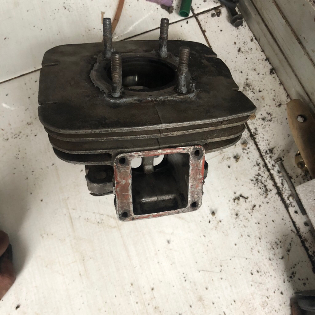 buring blok cylinder original yamaha 3m5 RX125 os 150