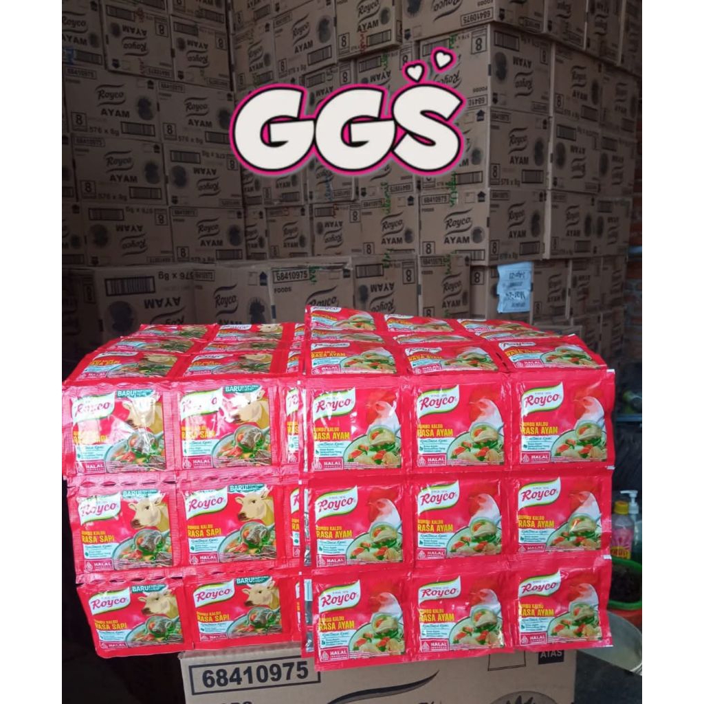 

Royco Bumbu Penyedap Rasa Rentengan Ayam dan Sapi