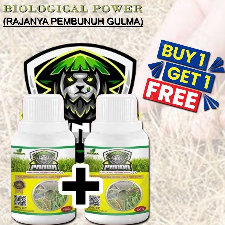 KODE M42A Beli 1 gratis 1Kill Grass Panda Bubuk Racun Rumput Pembasmi Gulma Bambu dan Pohon Besar Ta