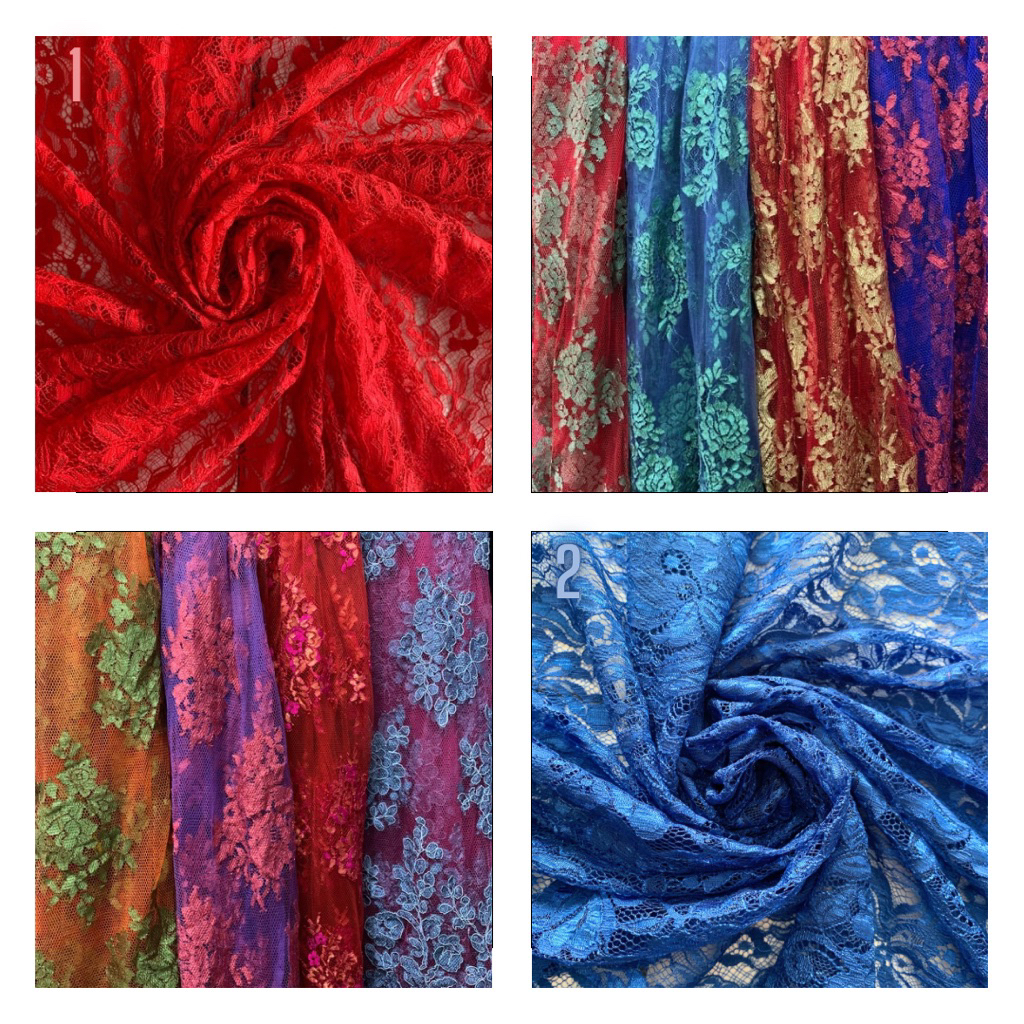 KAIN BROKAT SEMI PRANCIS | BAHAN KEBAYA