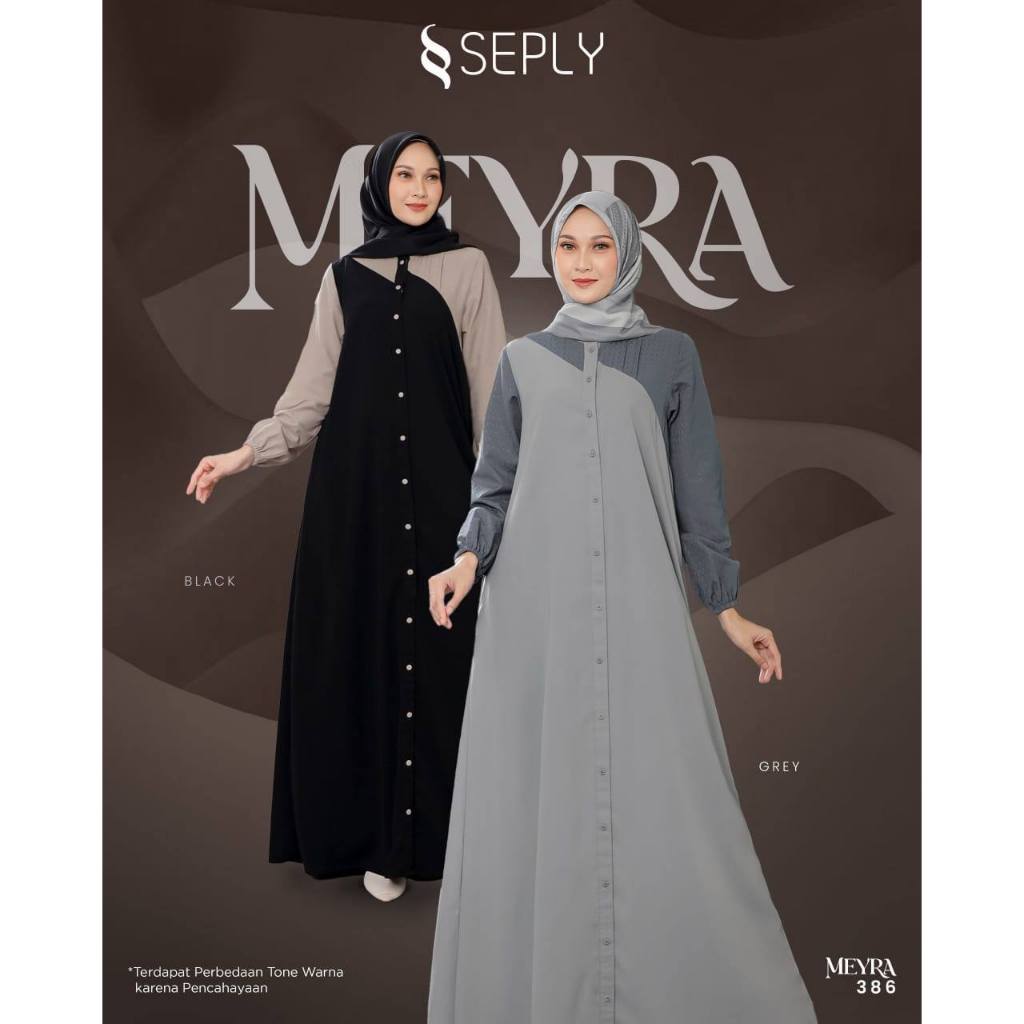 GAMIS SEPLY TERBARU 2025 MEYRA 386/387