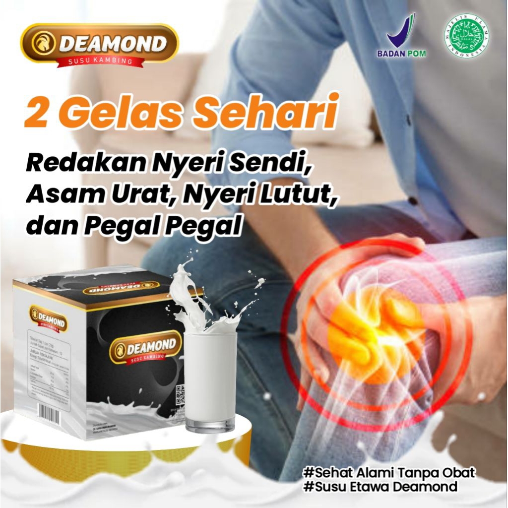 

Susu Kambing Etawa Deamond 20g Paling Ampuh Atasi Persendian