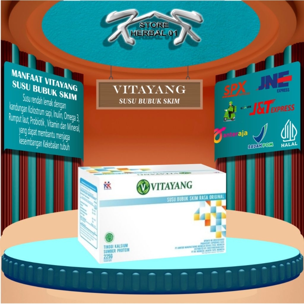 

Vitayang Colostrum Susu Bubuk Skim Rasa Original