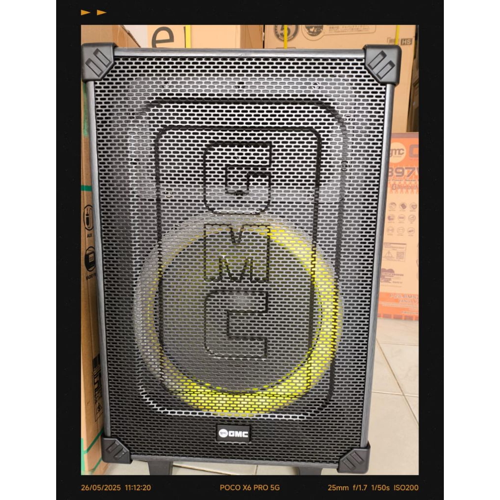 SPEAKER USB BLUETOOTH 12 INCH GMC 883H + 2 MIC