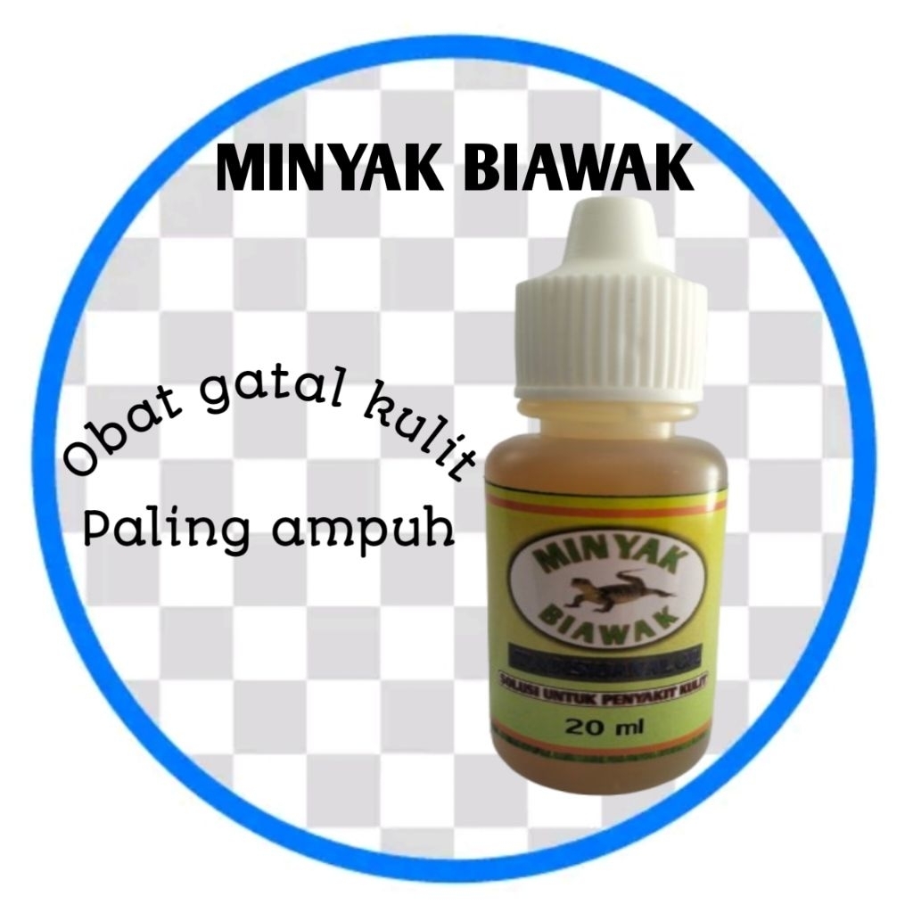 Minyak Biawak Asli 20 Ml Obat Penghilang Gatal Kulit Koreng Kutu Air Eksim Cacar Kudis Kurap Gatal A