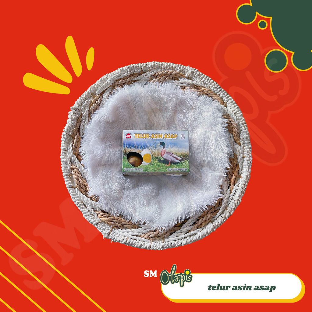 

TELUR ASIN ASAP ISI 6 BUTIR OLEH OLEH SARI MURNI CILACAP