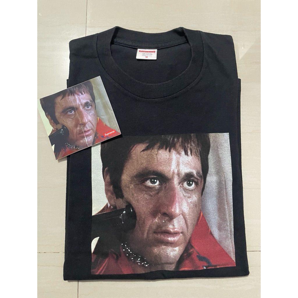SUPREME x SCARFACE BLACK TEE