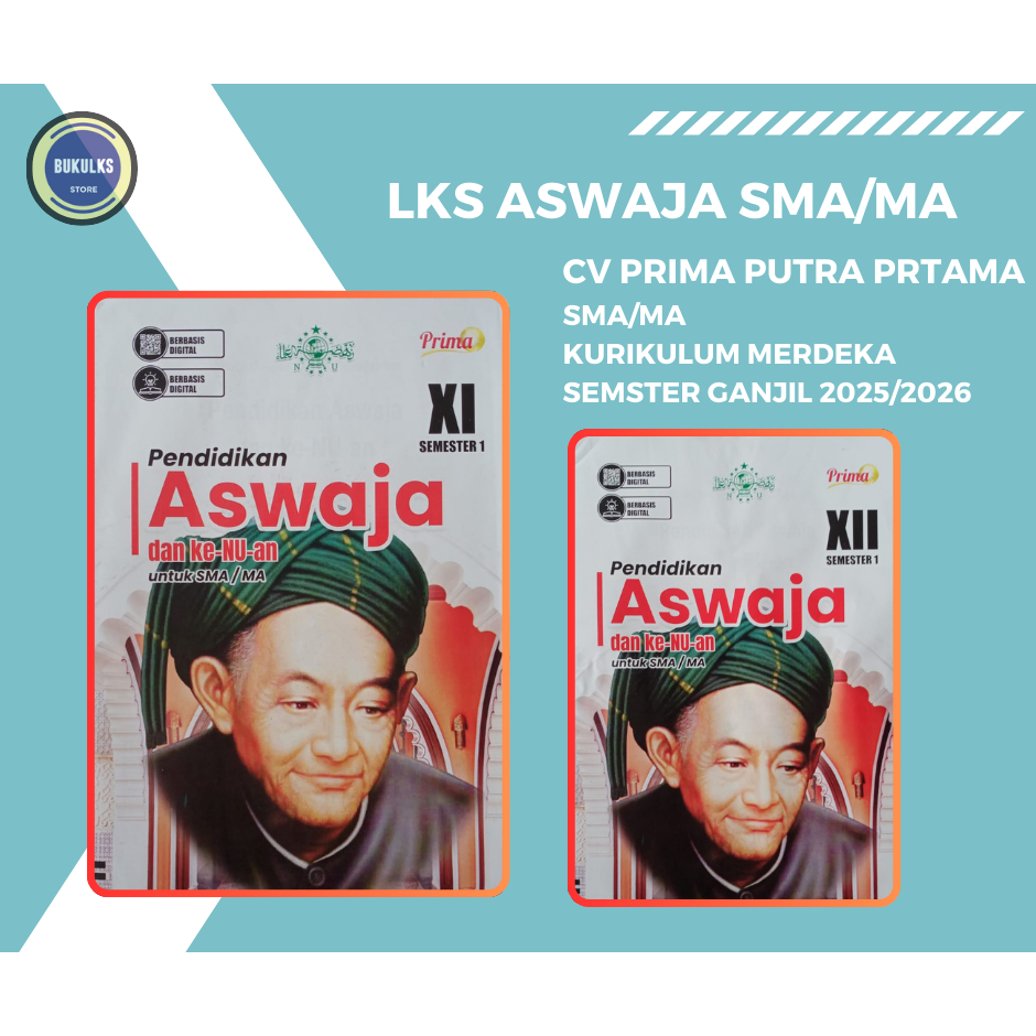 Buku LKS Aswaja SMA/MA Kelas 10 11 12 Merdeka GANJIL 2025 2026