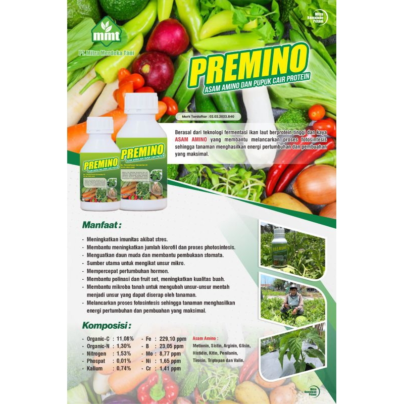 Premino 500 ml Asam Amino dan Pupuk Cair