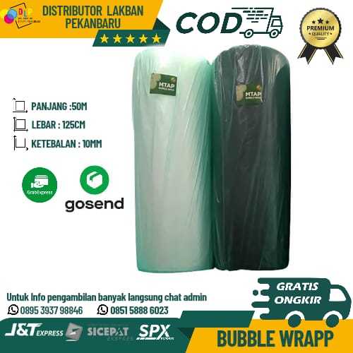 

Bubble Wrapping 125 cm x 50 M Merk MTAP