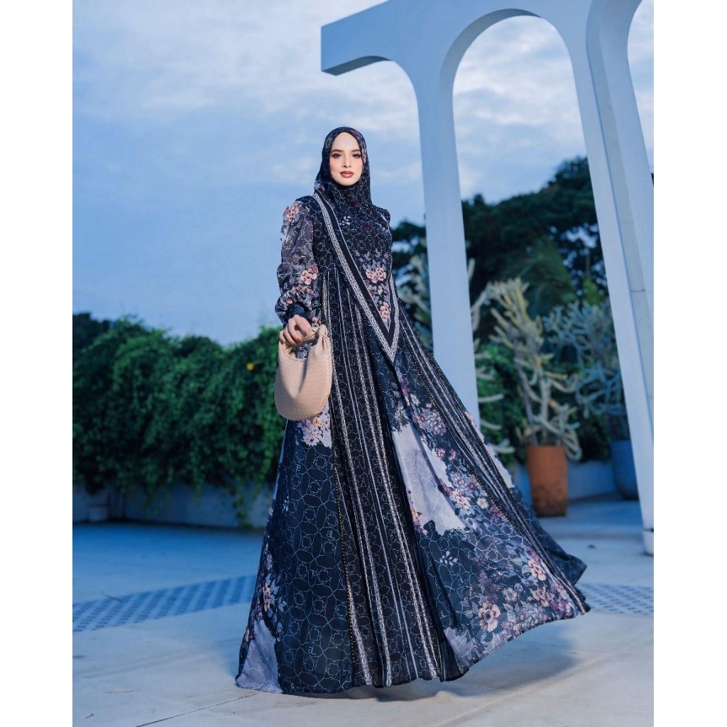 LAREESA PREMIUM SERIES KHMAR SET ALYA SYARI
