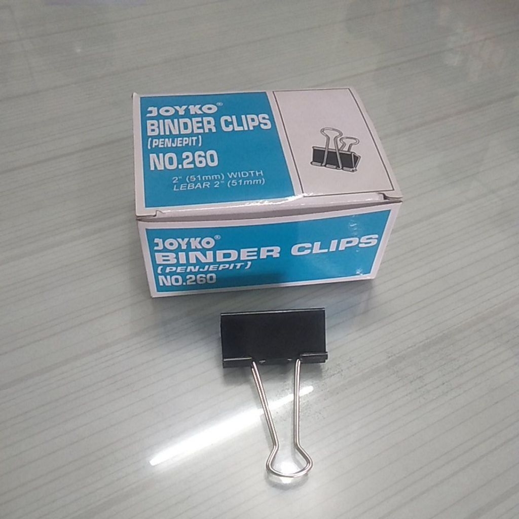 

JOYKO BINDER CLIPS/PENJEPIT NO.260