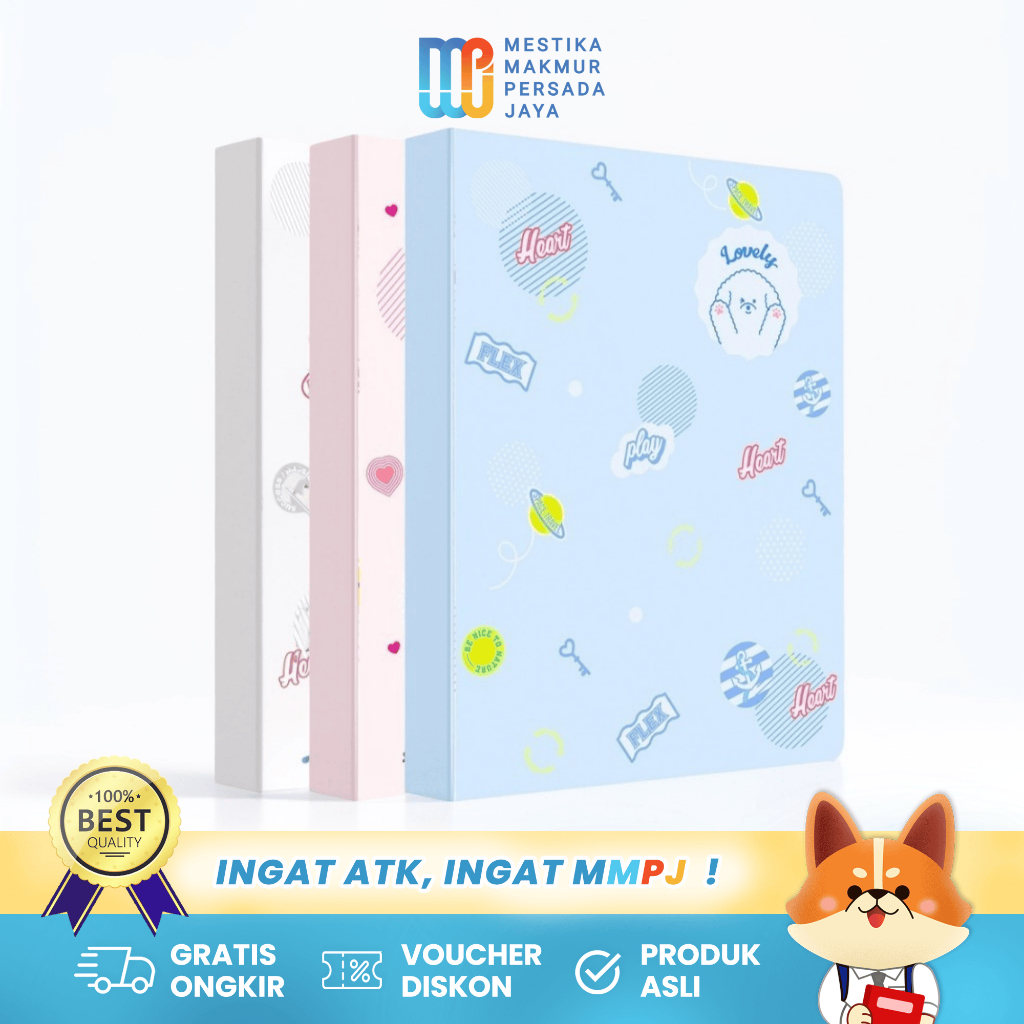 

Deli Display Book A4 - 60 Slot Pocket Tempat Penyimpanan Berkas / Dokumen 72495