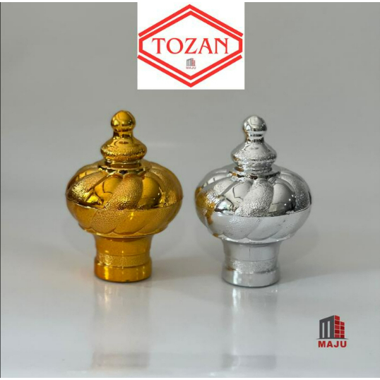 Tutup Rel Pipa Gorden TOZAN/ End Cap Ulir Jeruk TOZAN