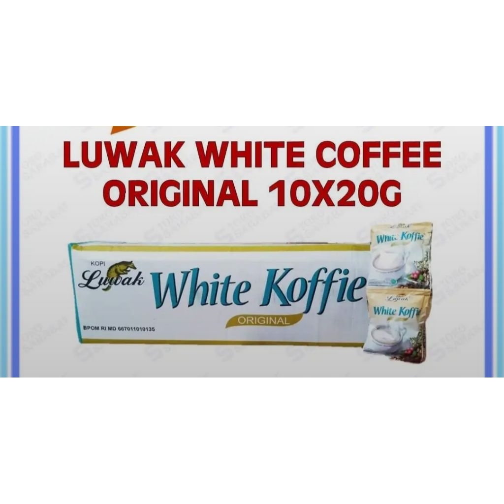 

luwak white coffee